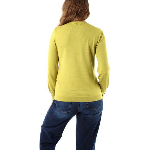 Liu Jo Maglia Maglia Donna con scollo lavorato S A24 - LIU.JOWF4574MS49I - 60540 - S - Francavilla Moda